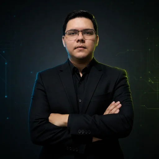 Roger Arana en retrato ejecutivo